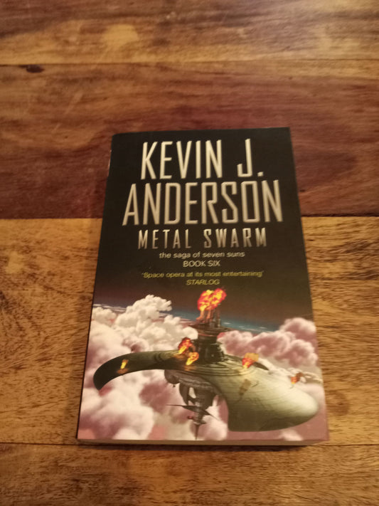 Metal Swarm Saga of Seven Suns #6 Kevin J. Anderson 2007