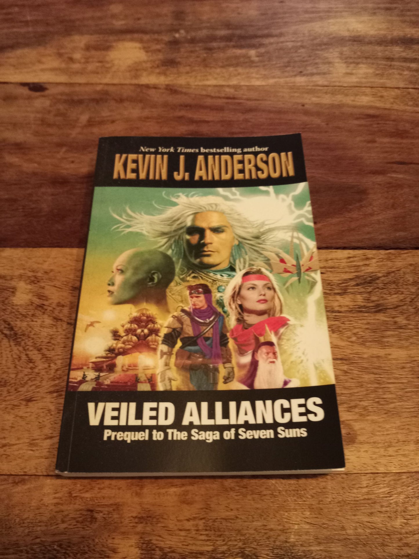 Saga of Seven Suns Veiled Alliances Kevin J. Anderson 2004 Wildstorm DC Comics