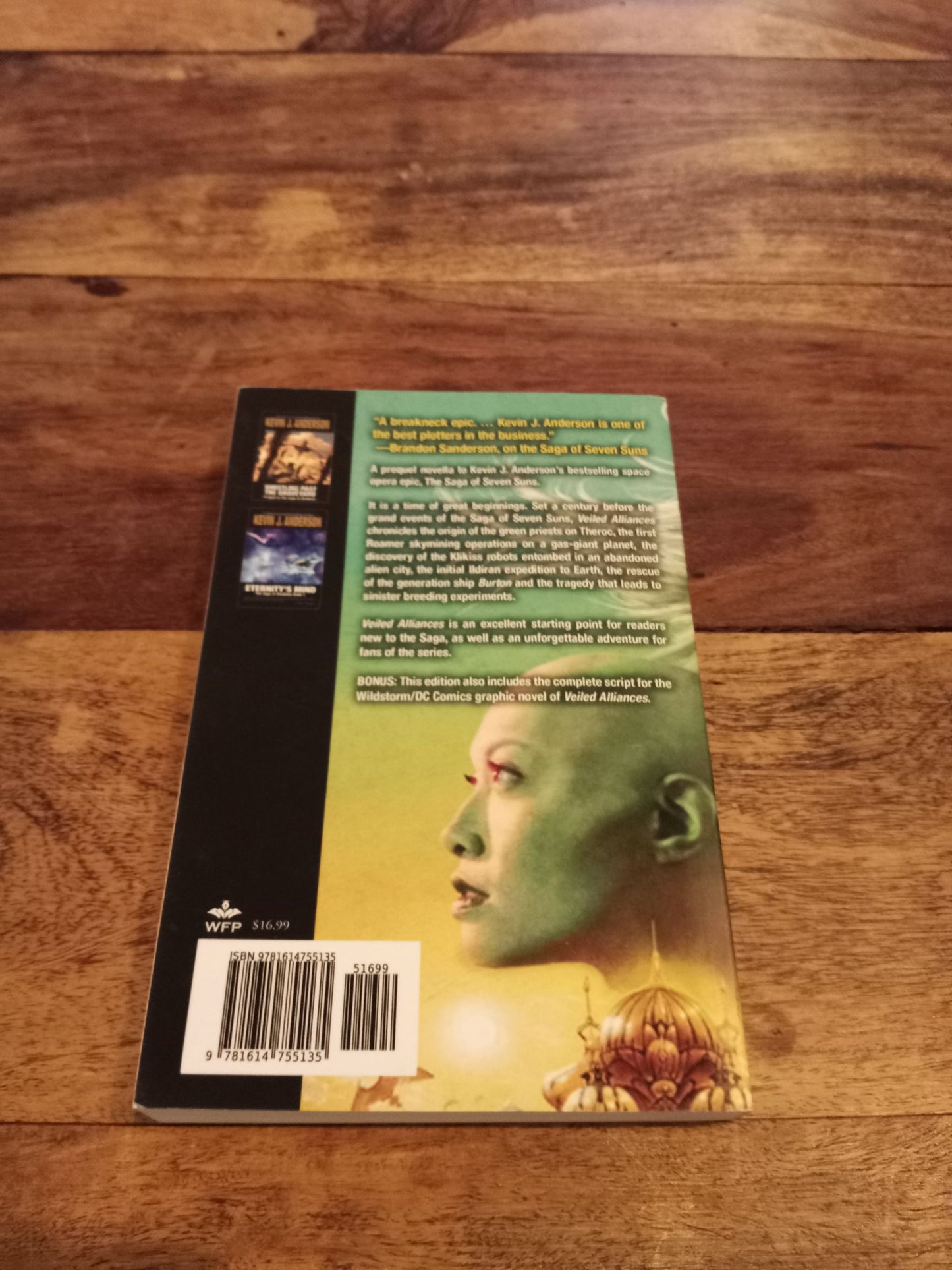 Saga of Seven Suns Veiled Alliances Kevin J. Anderson 2004 Wildstorm DC Comics