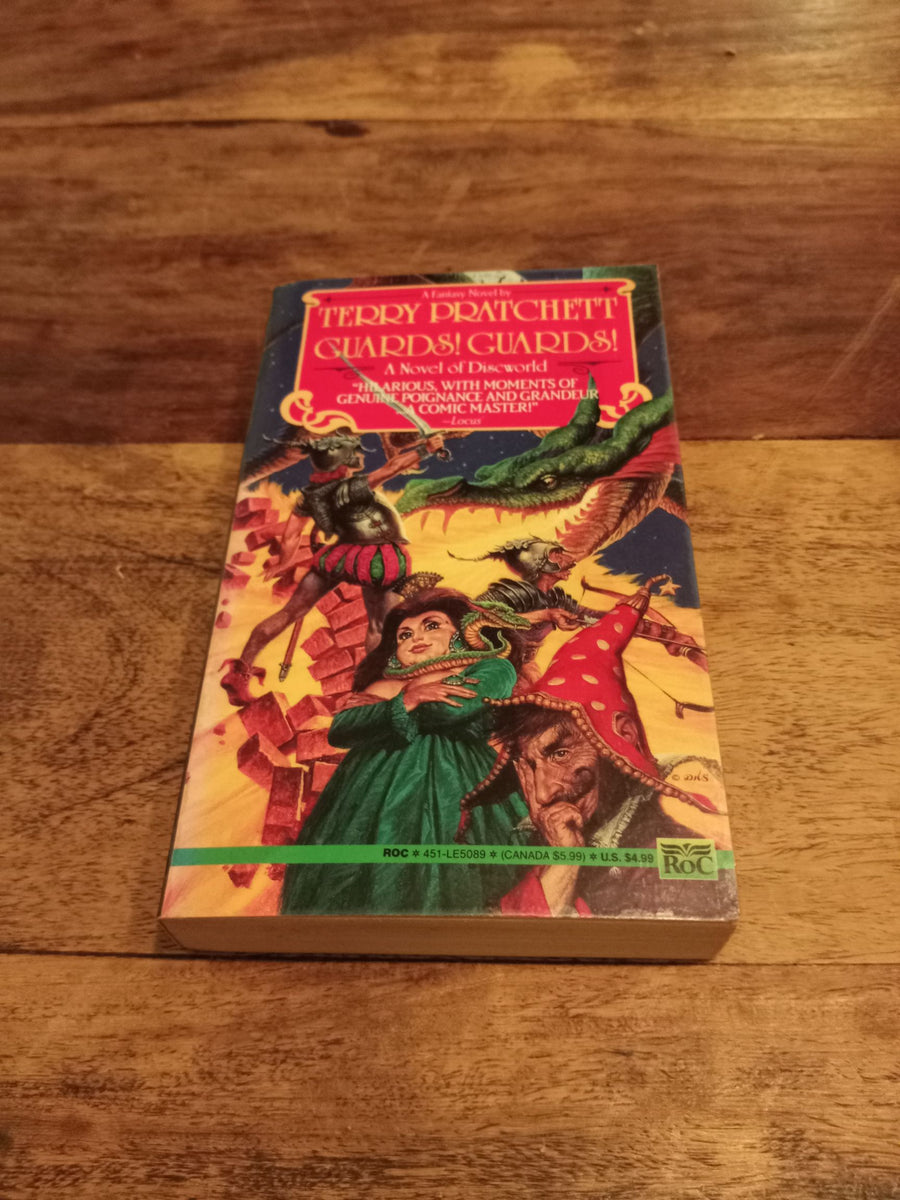 Guards!　1991　Discworld　Pratchett　Terry　Discworld　#8　Novel　Guards!　A　–