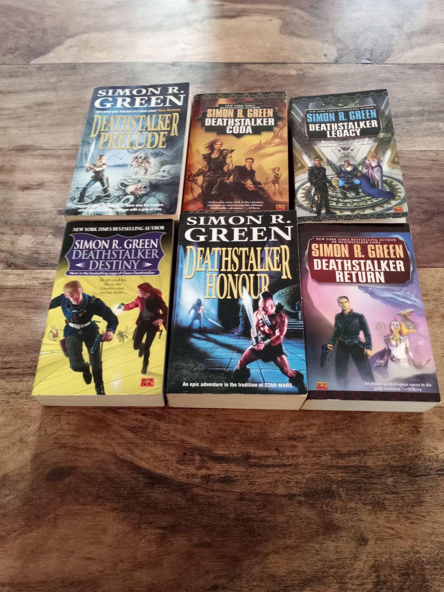 Deathstalker 6 Books in the Deathstalker series Simon R. Green