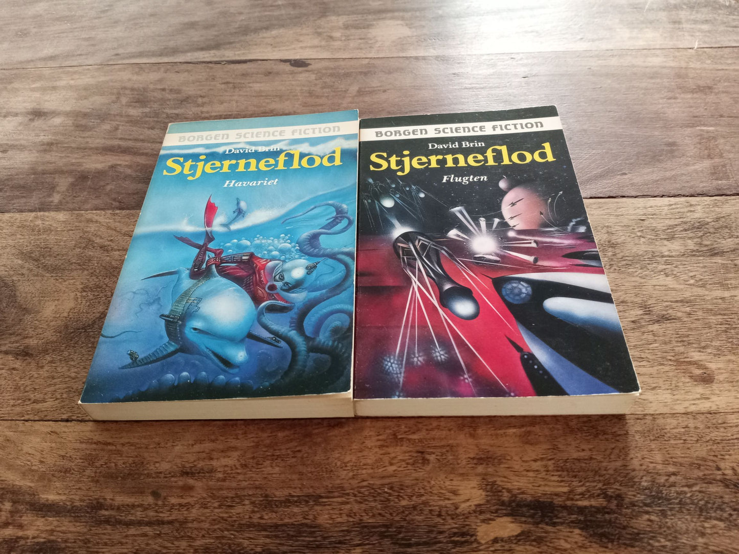 Stjerneflod I & II Havariet og Flugten David Brin 1988