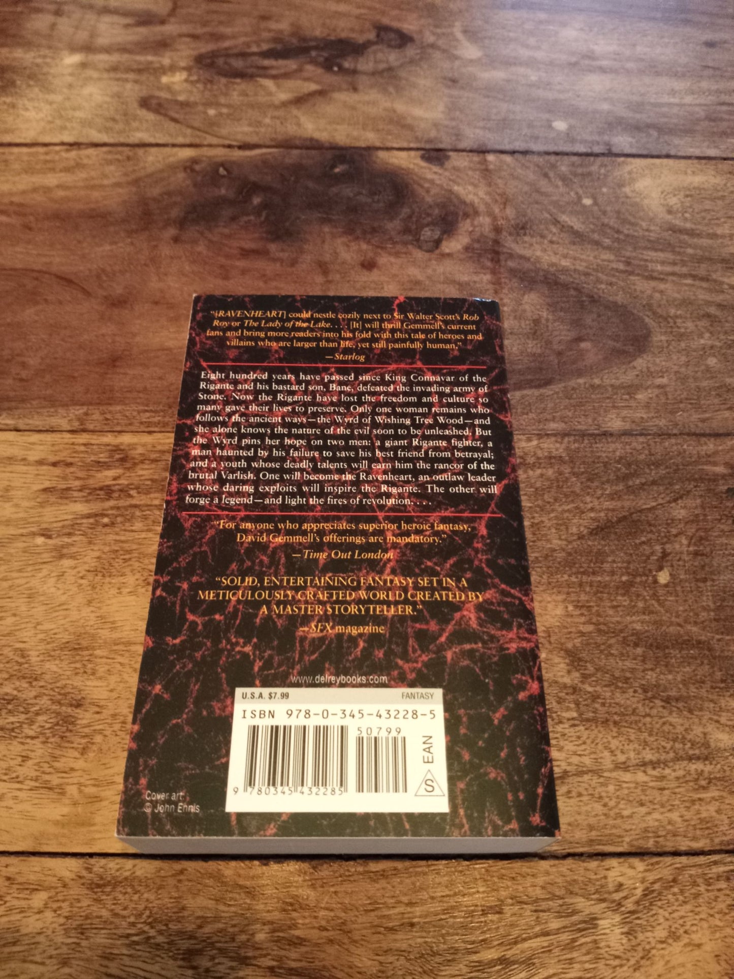 Ravenheart A Novel of the Rigante David Gemmell 2001