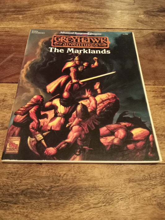 Greyhawk The Marklands AD&D 2nd ed WGR4 1993 TSR 9398