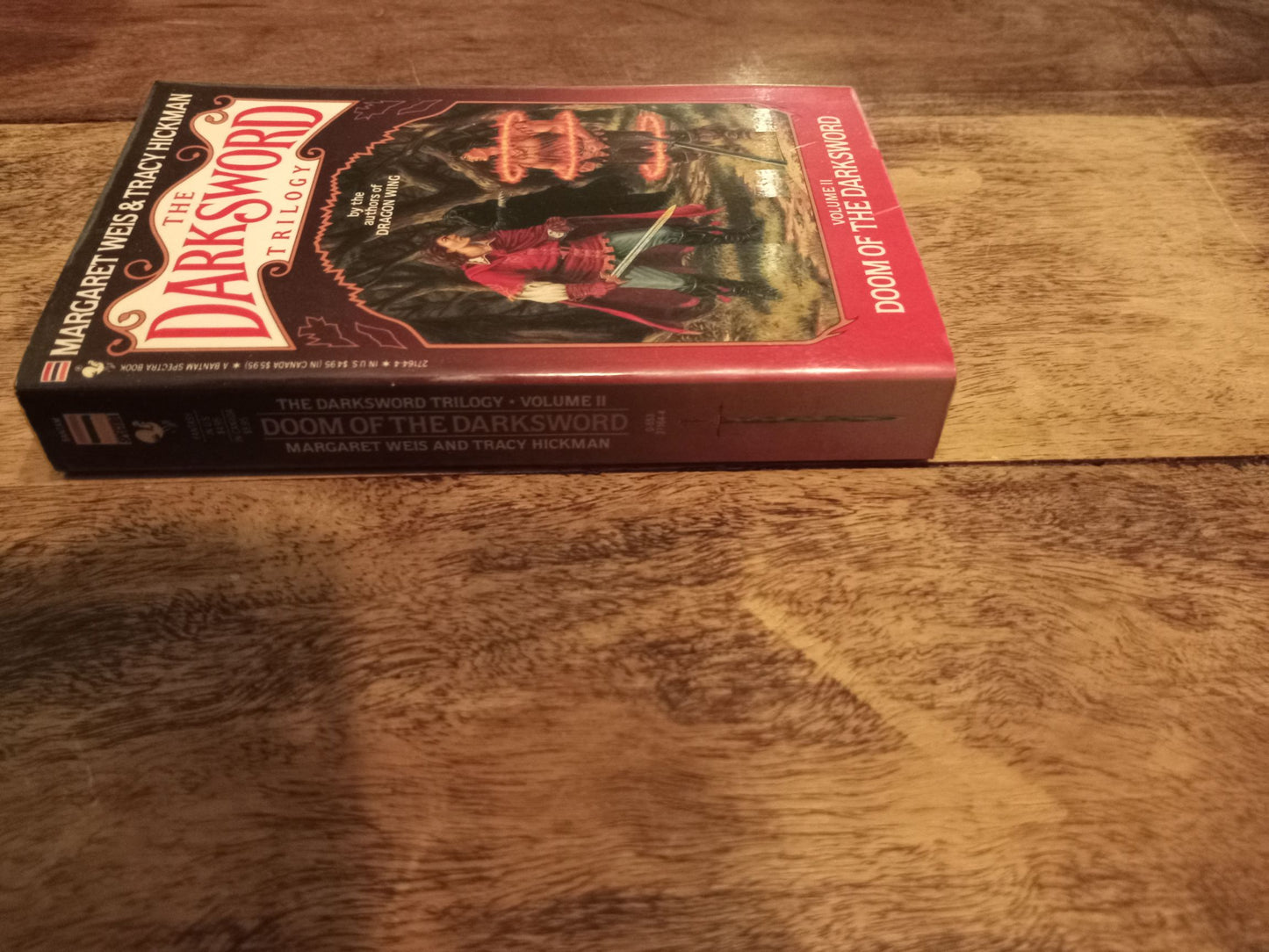 Doom of the Darksword The Darksword Trilogy #2 Margaret Weis & Tracy Hickman 1988