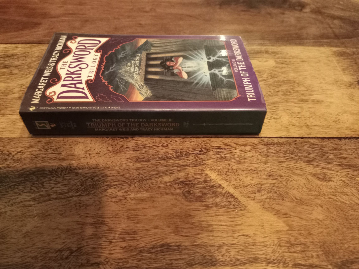 Triumph of the Darksword The Darksword Trilogy #3 Margaret Weis & Tracy Hickman 1988