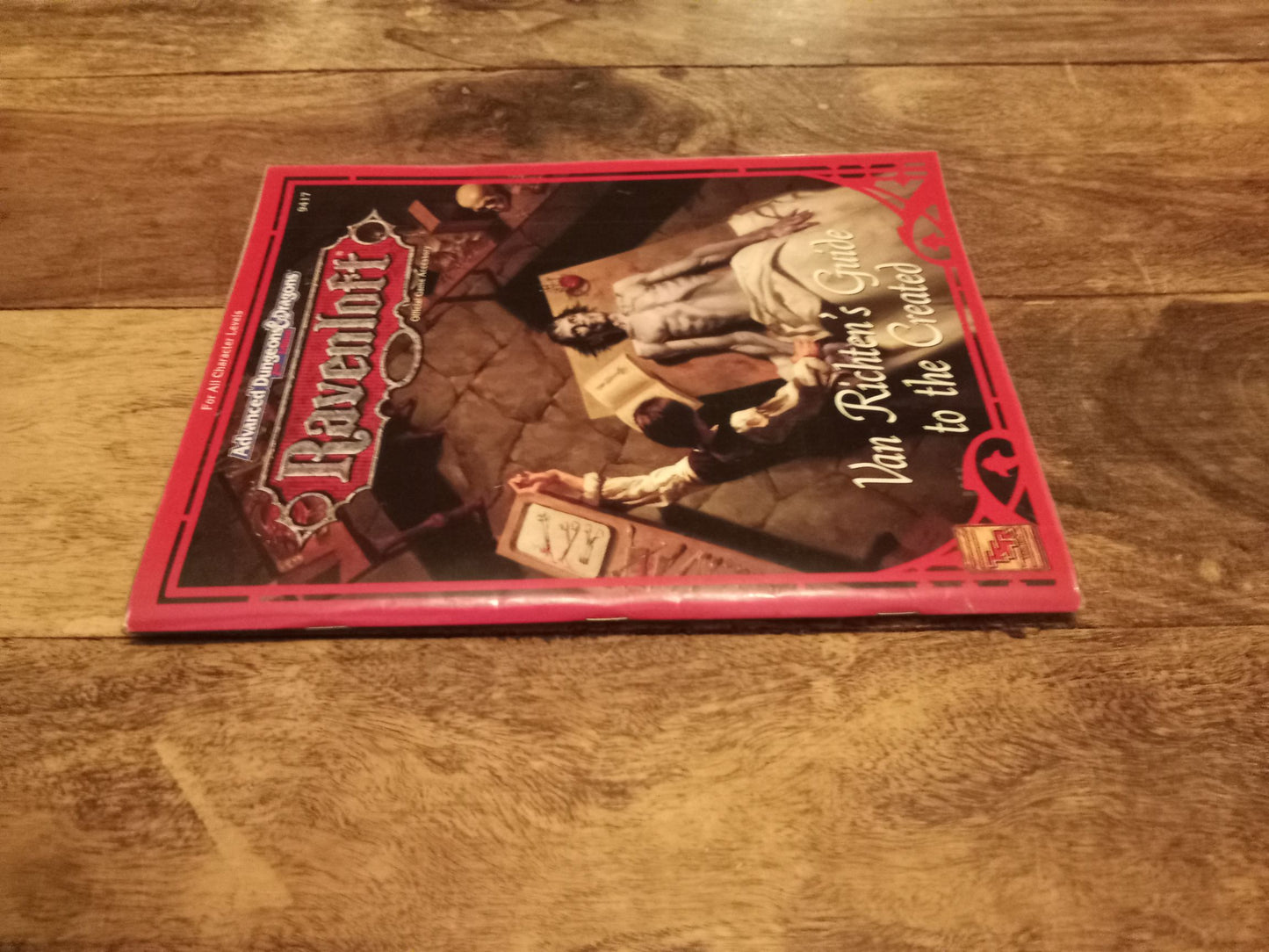 Ravenloft Van Richten's Guide to the Created AD&D 2nd ed 9417 TSR 1994