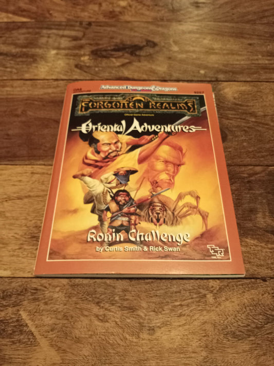 Forgotten Realms Ronin Challenge Oriental Adventures With Maps TSR 9257 AD&D 2nd ed OA6 1990