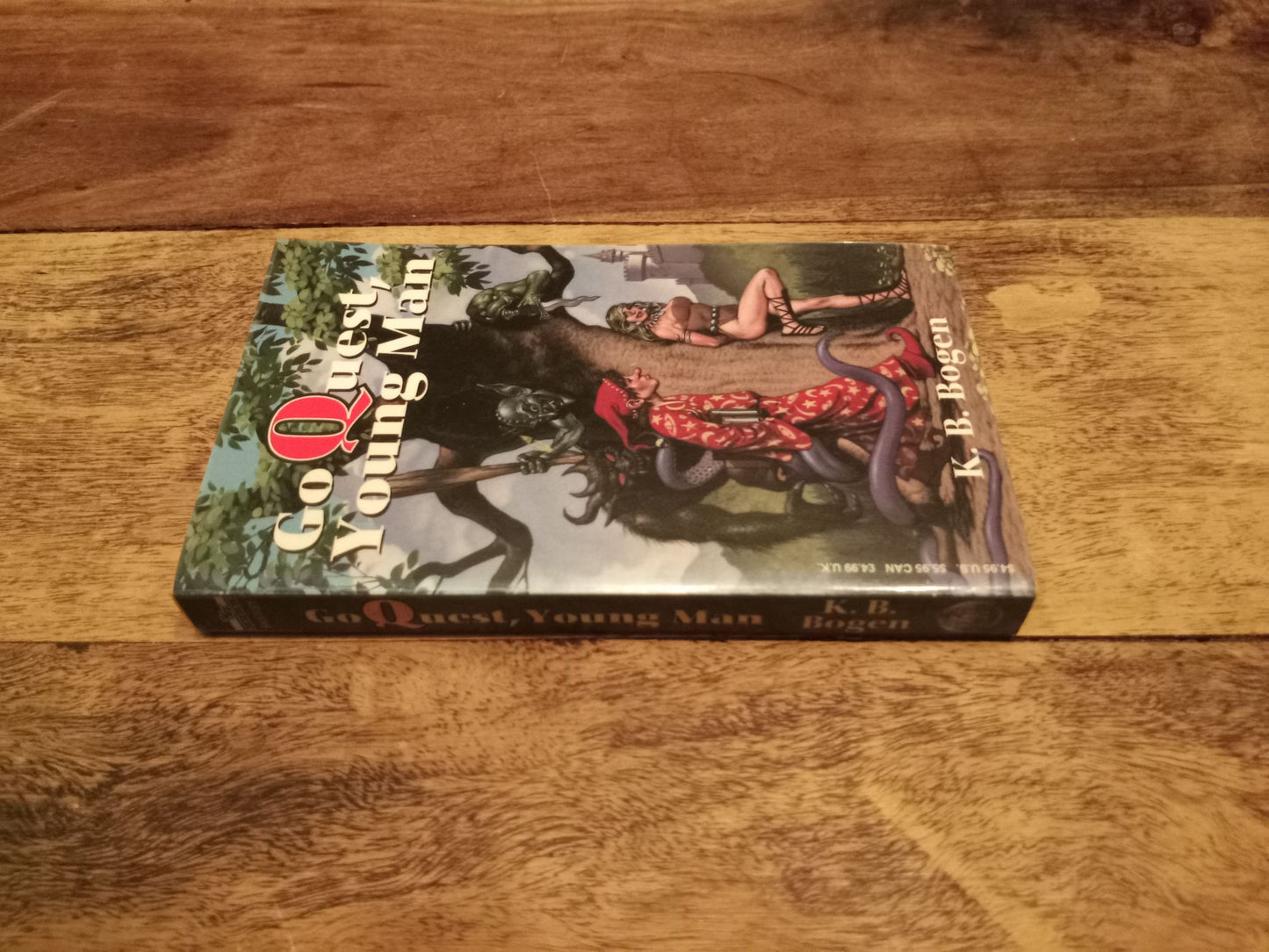Go Quest, Young Man Quest #1 K. B. Bogen 1994 1st ed TSR
