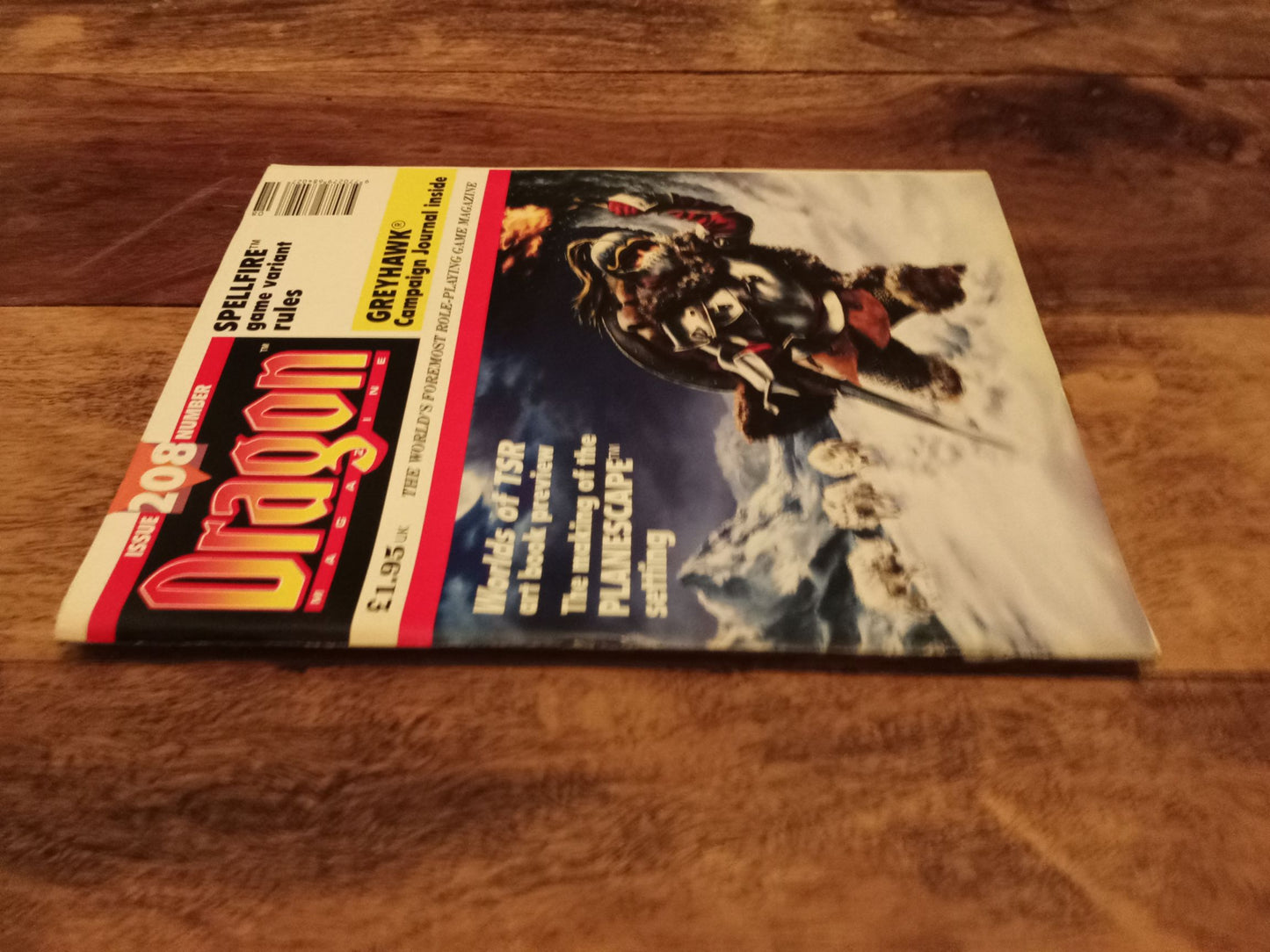 Dragon Magazine #208 Aug 1994 Spellfire variants GREYHAWK Campaign Journal
