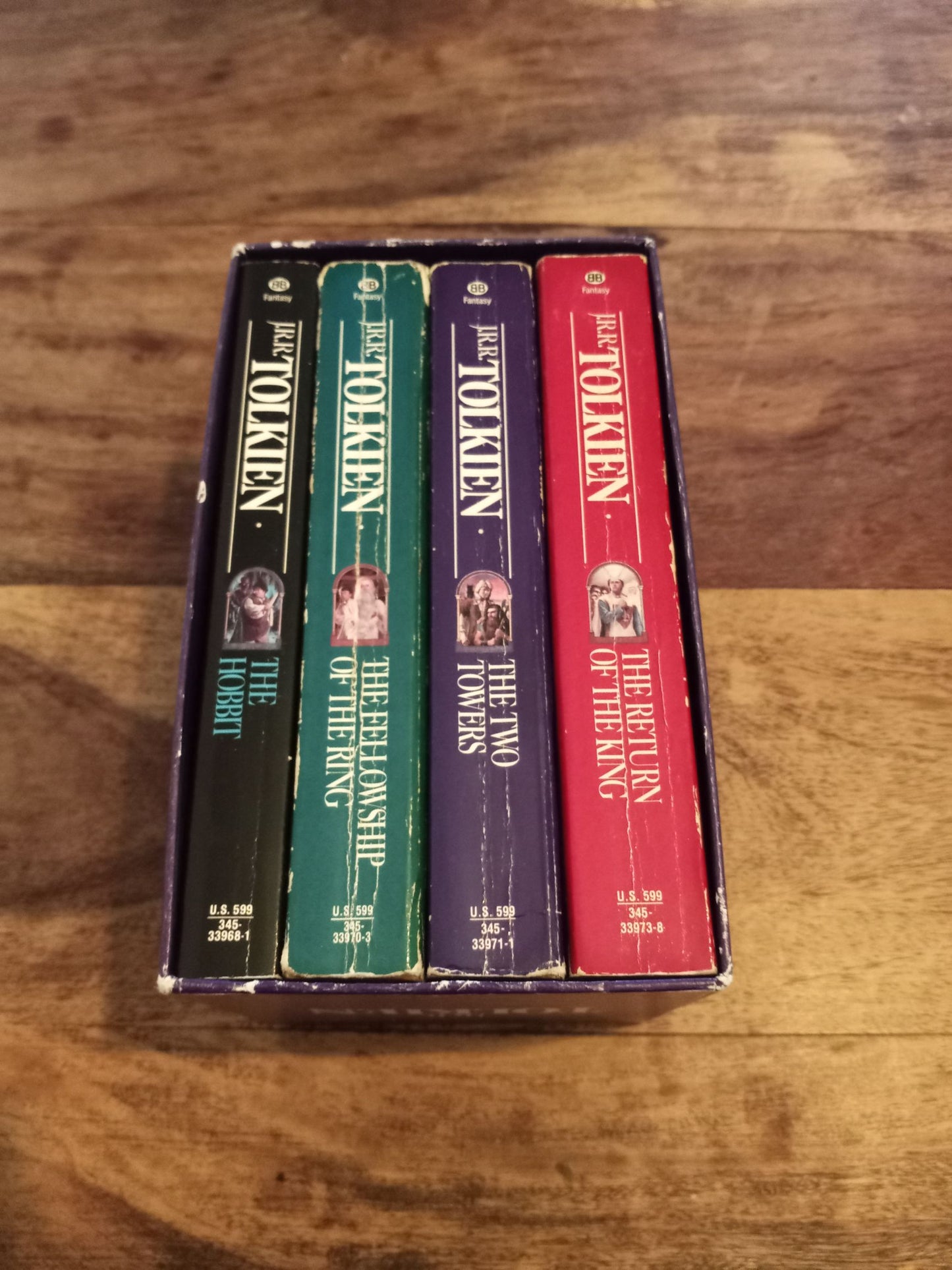 J.R.R. Tolkien Vintage The Lord of the Rings - The Hobbit Box Set 1983