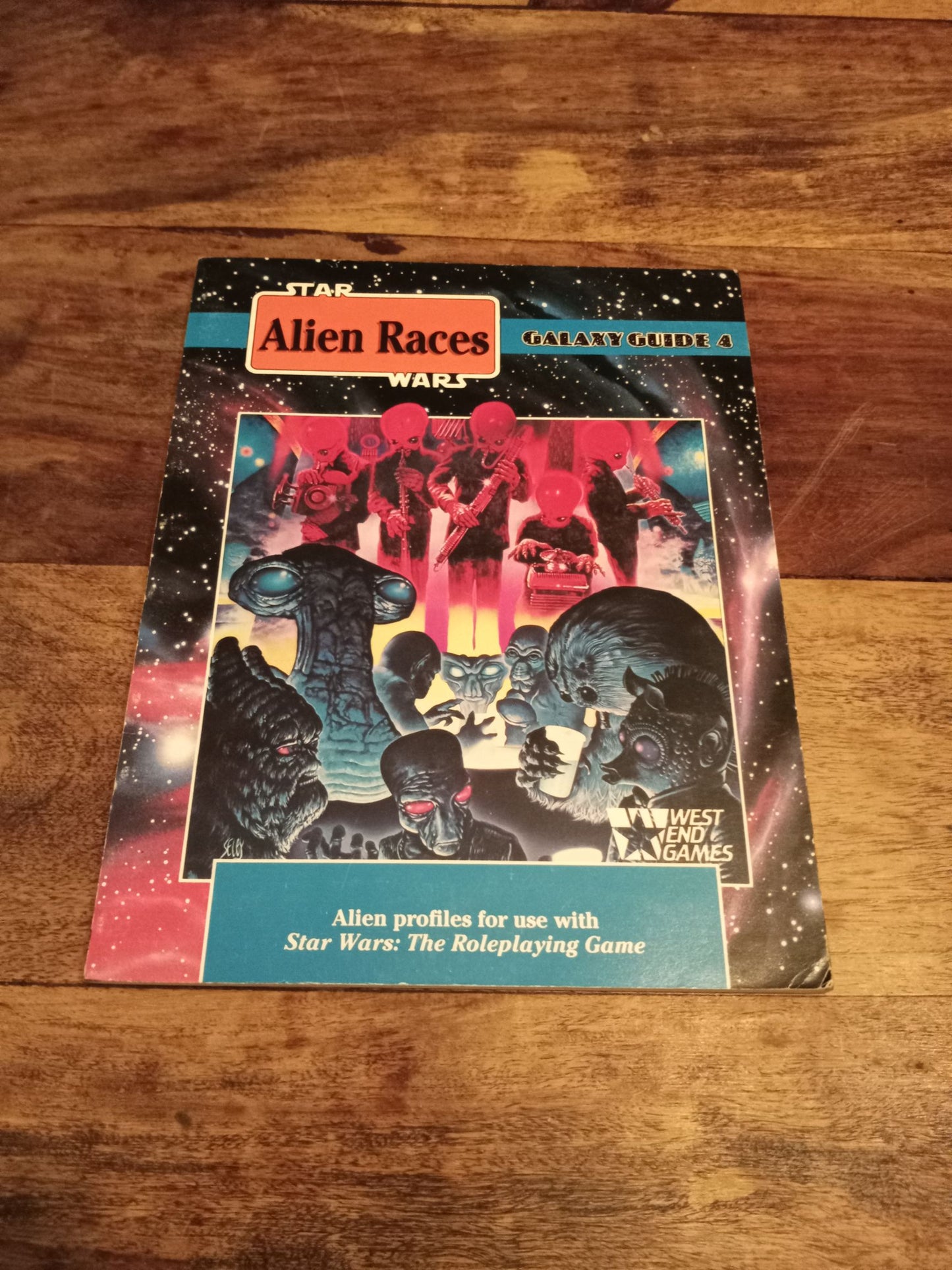 Star Wars Alien Races Galaxy Guide 4 West End Games First Edition 1989
