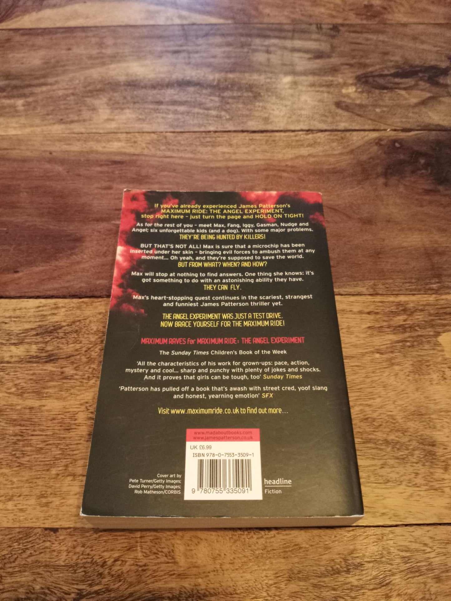 School's out Forever Maximum ride #2 James Patterson 2007