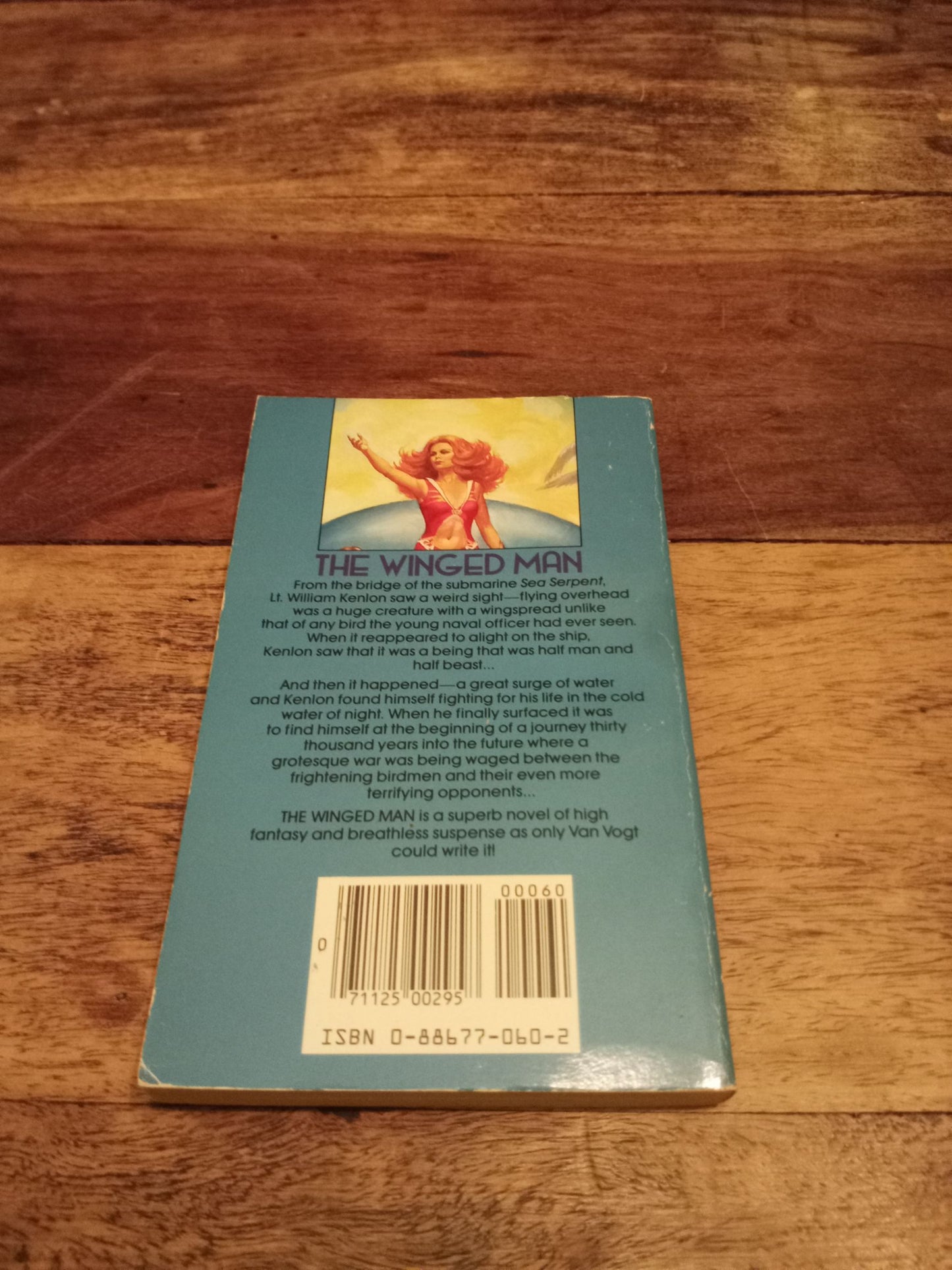 The Winged Man A. E. van Vogt E. Mayne Hull First Printing 1980