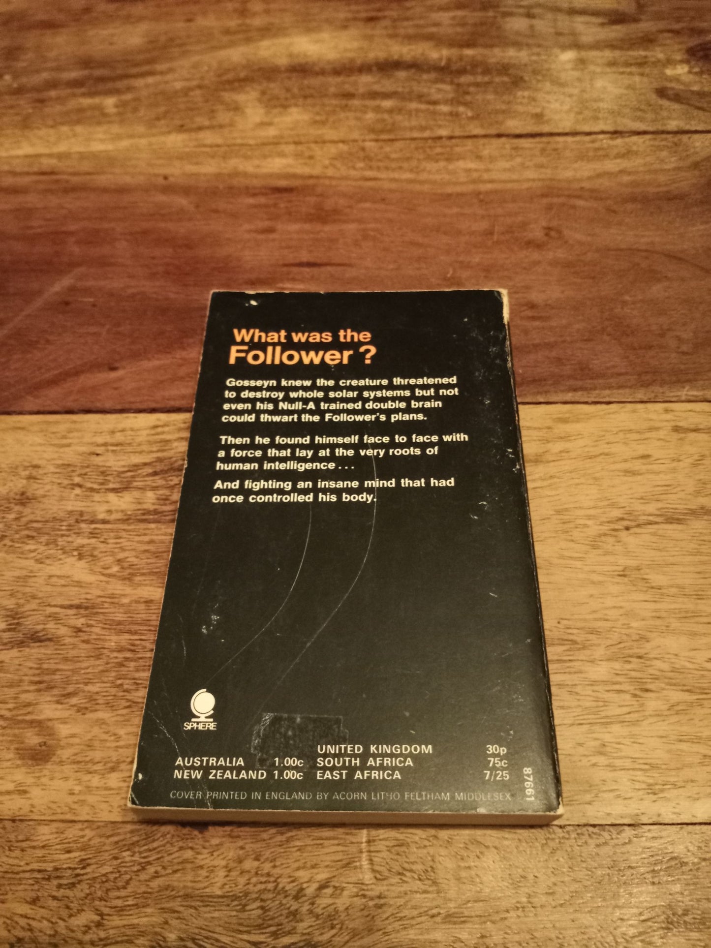 The Pawns of Null-A A. E. van Vogt 1972 Sphere edition