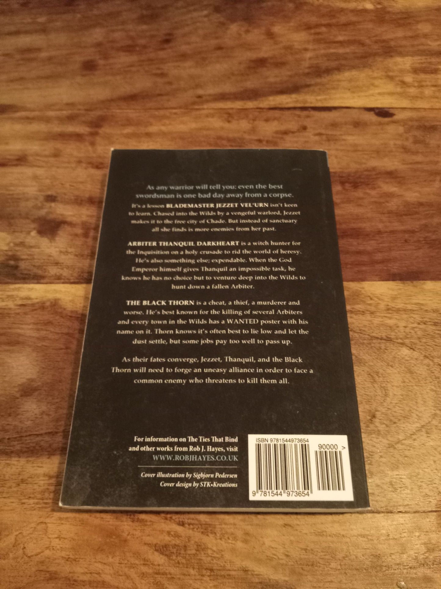 The Heresy Within The Ties That Bind #1 First Earth Saga Rob J. Hayes 2017