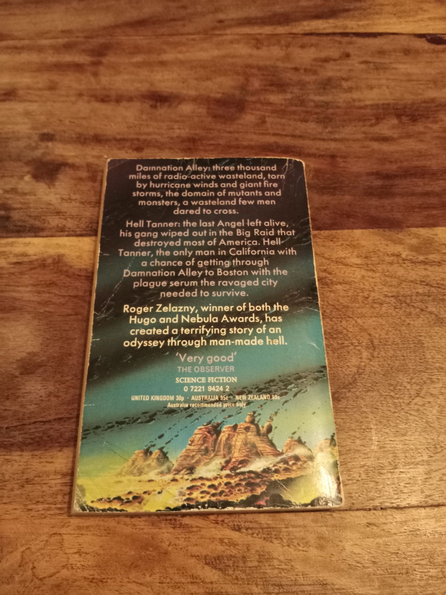 Damnation Alley Roger Zelazny 1976