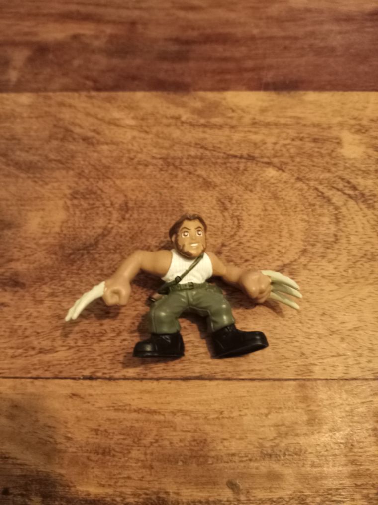 Marvel Super Hero Squad WOLVERINE BONE CLAWS Congo Assault Wave 3 Evolution