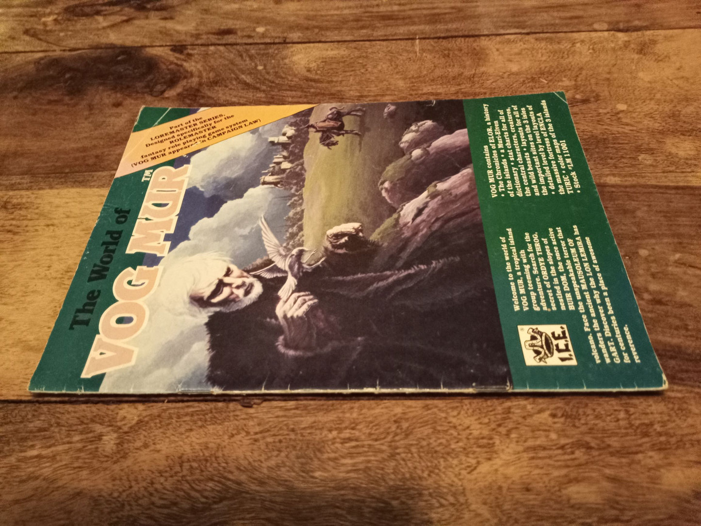 The World of Vog Mur Shadow World Rolemaster I.C.E. Manual Loremaster series 1984
