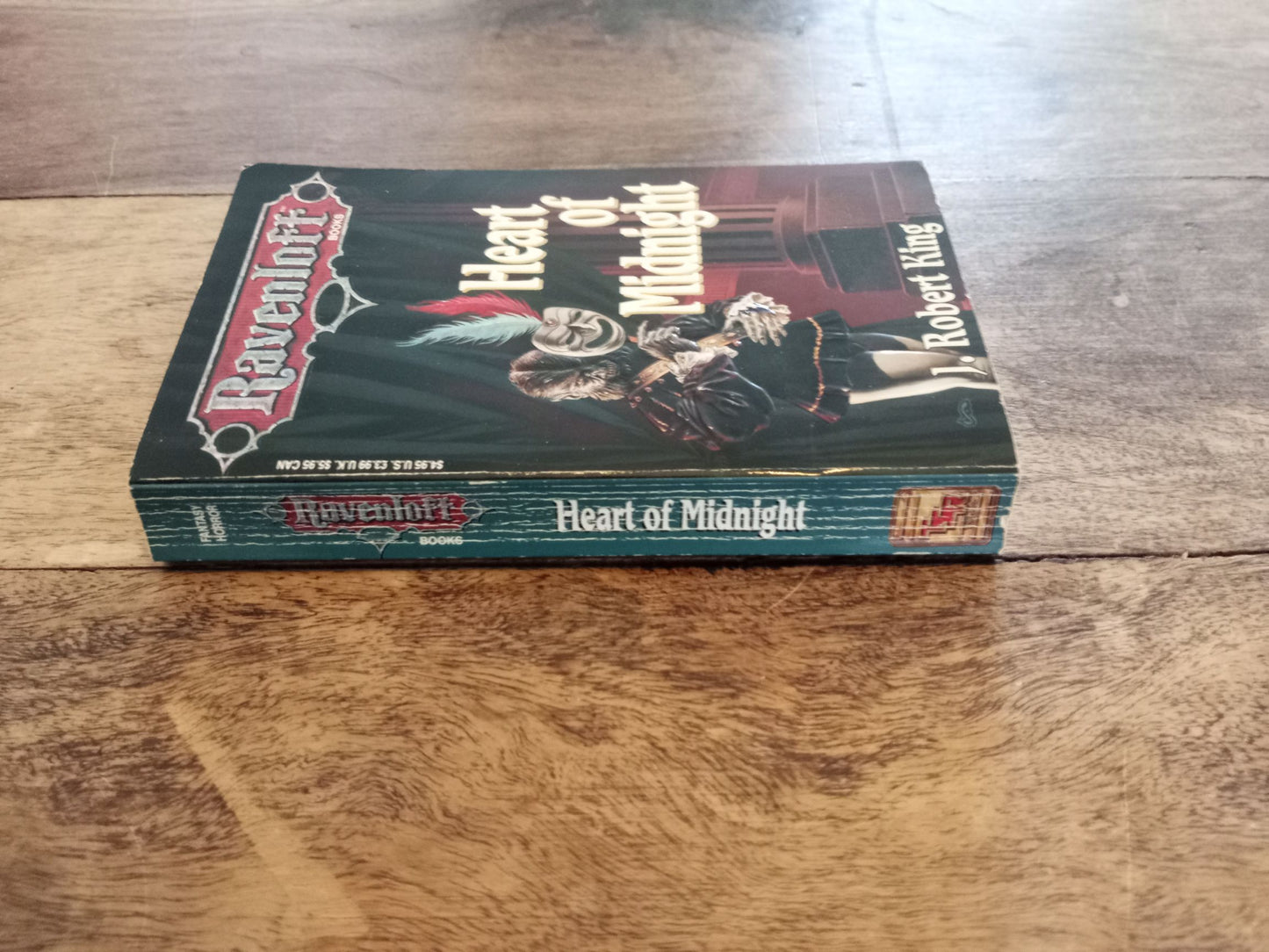 Ravenloft Heart of Midnight J. Robert King Ravenloft #4 1st Print TSR 1992