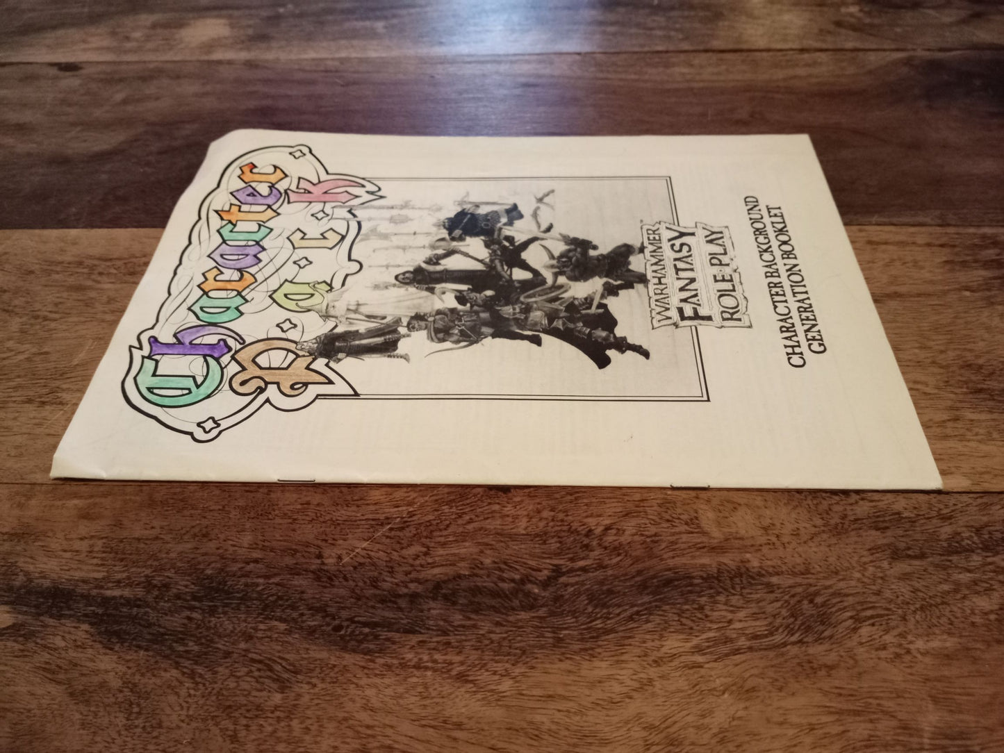 WFRP CHARACTER PACK 1992 EDITION WARHAMMER FANTASY ROLEPLAY - AllRoleplaying.com