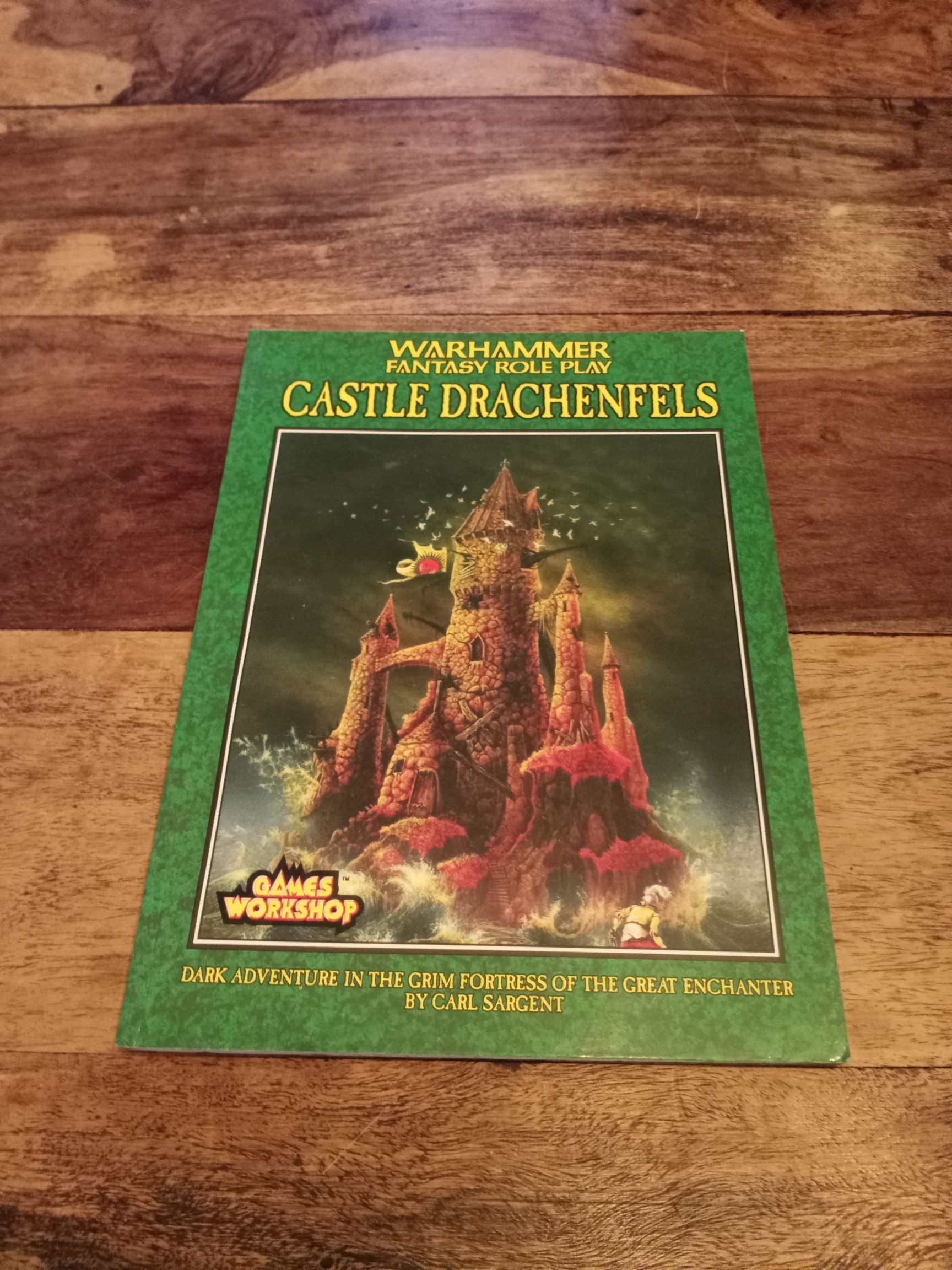 Vintage Games hot Workshop Warhammer Castle Drachenfels RPG Adventure