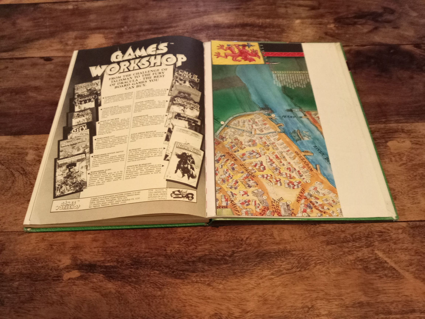 Warhammer Fantasy Roleplay Campaign Enemy Within + Shadows Over Bogenhafen 1988