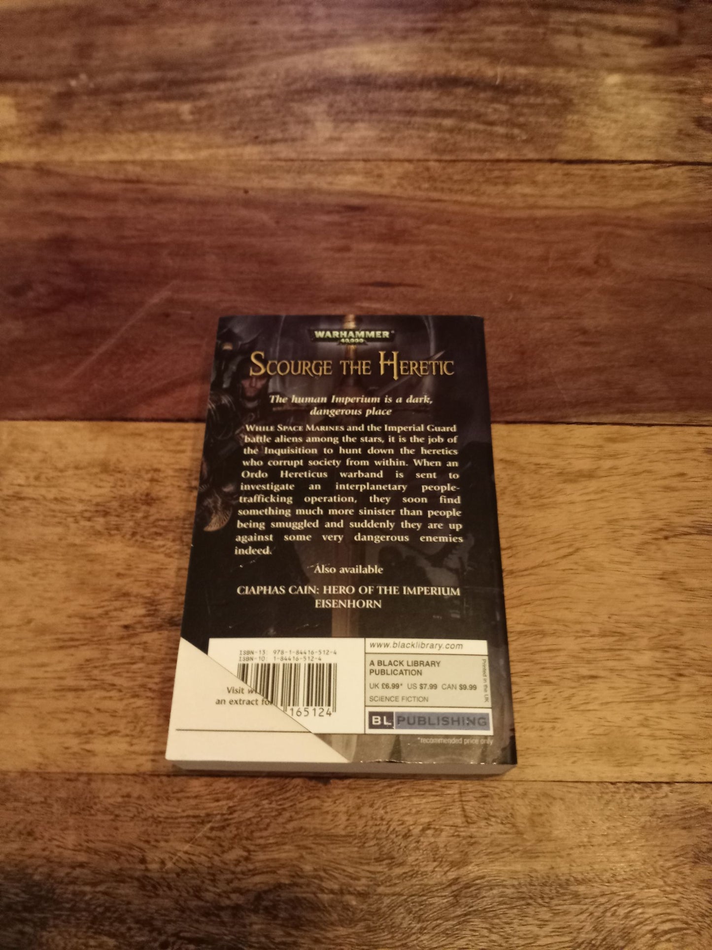 Scourge the Heretic Warhammer 40k Sandy Mitchell 2008