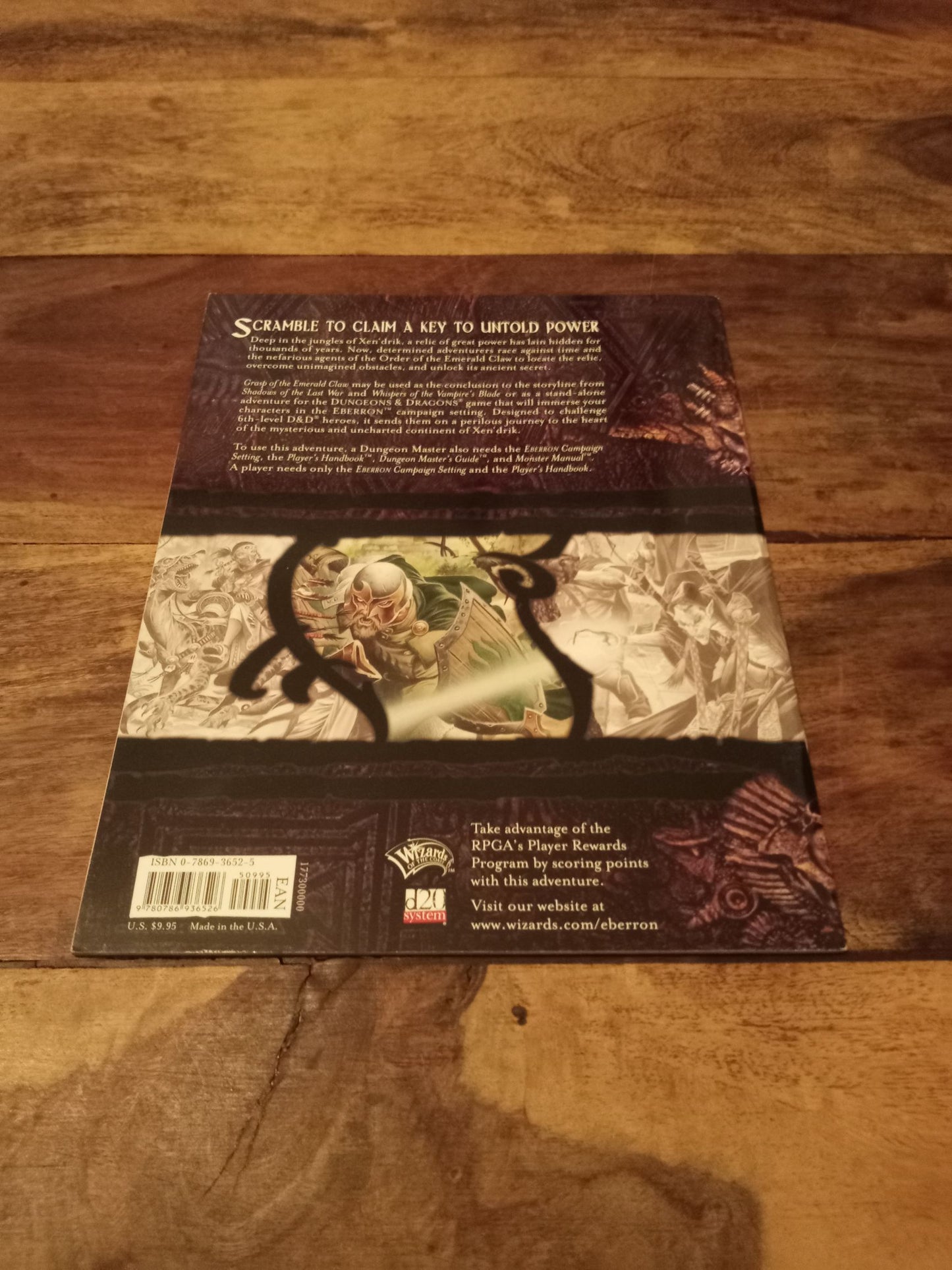 Eberron d20 Grasp of the Emerald Claw Dungeon & Dragons Wizards of the Coast 2005