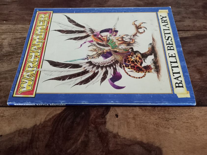 Warhammer Battle Bestiary Games Workshop 1992