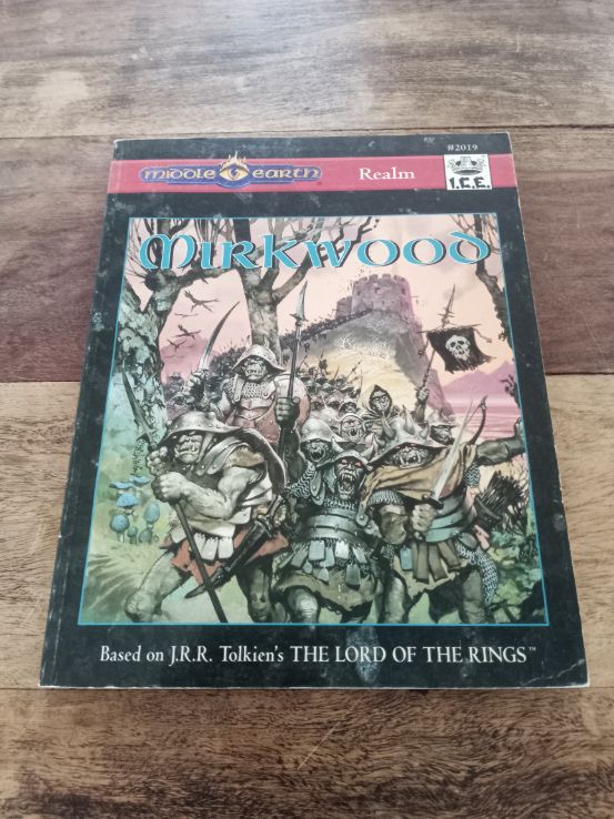 Middle-Earth Mirkwood MERP 2nd Ed ICE2019 With Maps I.C.E. MERP 1995