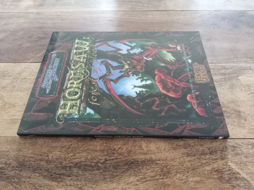 Sword & Sorcery Forest of Blood - Hornsaw - Scarred Lands WW8323 d20 2003