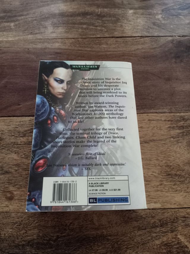 The Inquisition War Warhammer 40,000 Ian Watson Games Workshop 2004