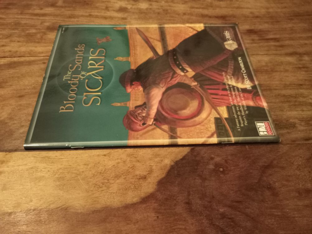 The Bloody Sands of Sicaris d20 Paradigm Concepts Arcanis PCI1004 2001