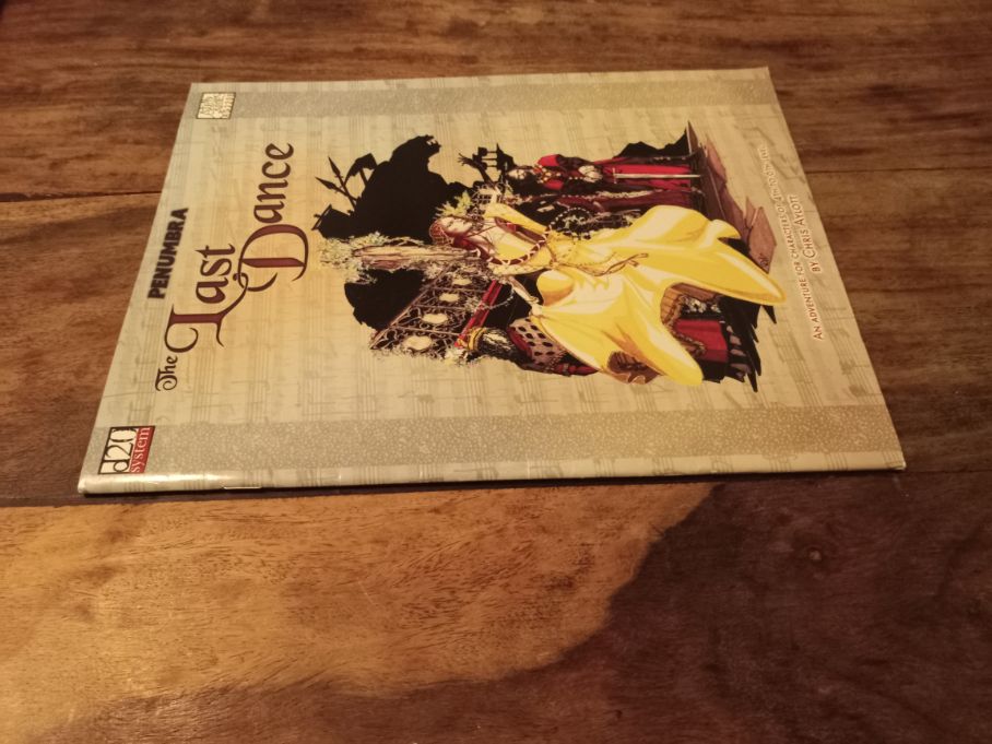 The Last Dance d20 ATG3208 Atlas Games Penumbra 2001