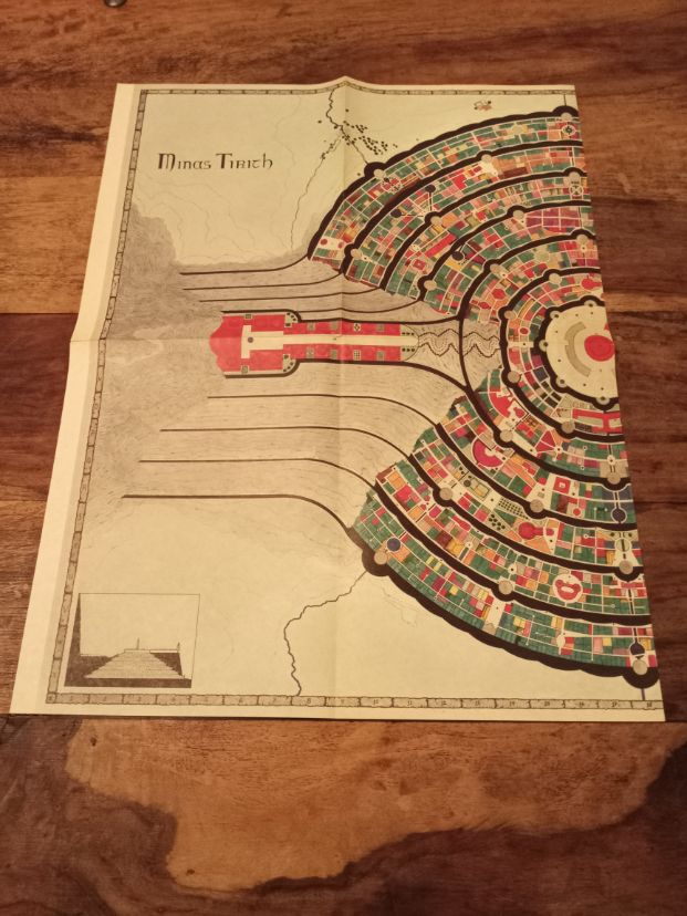 Middle-Earth Minas Tirith Middle-Earth Role Playing 2nd Ed I.C.E. #2007 With Maps MERP 1994