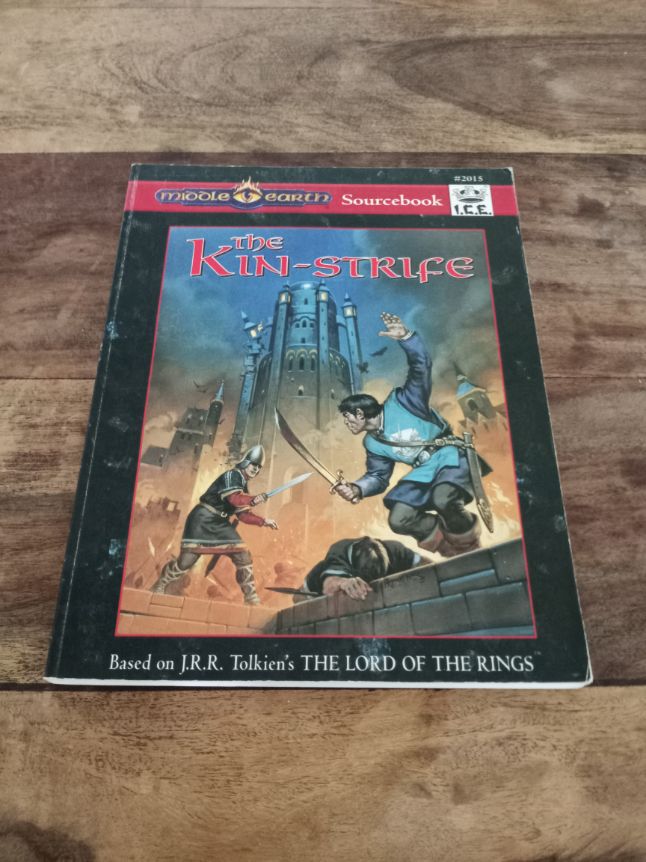 Middle-Earth The Kin-Strife I.C.E. Middle-Earth Role Playing MERP 1995