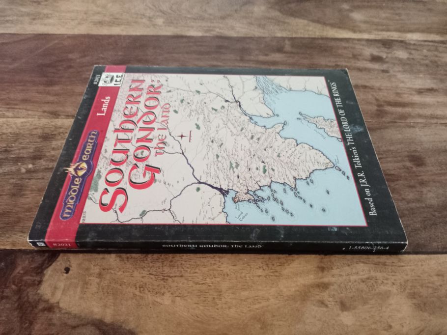 Middle-Earth Southern Gondor: The Land With Maps I.C.E. 2021 Middle-Earth Role Playing MERP 1996