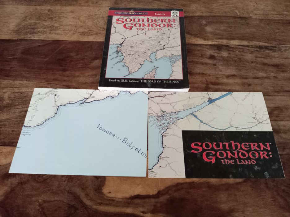 Middle-Earth Southern Gondor: The Land With Maps I.C.E. 2021 Middle-Earth Role Playing MERP 1996