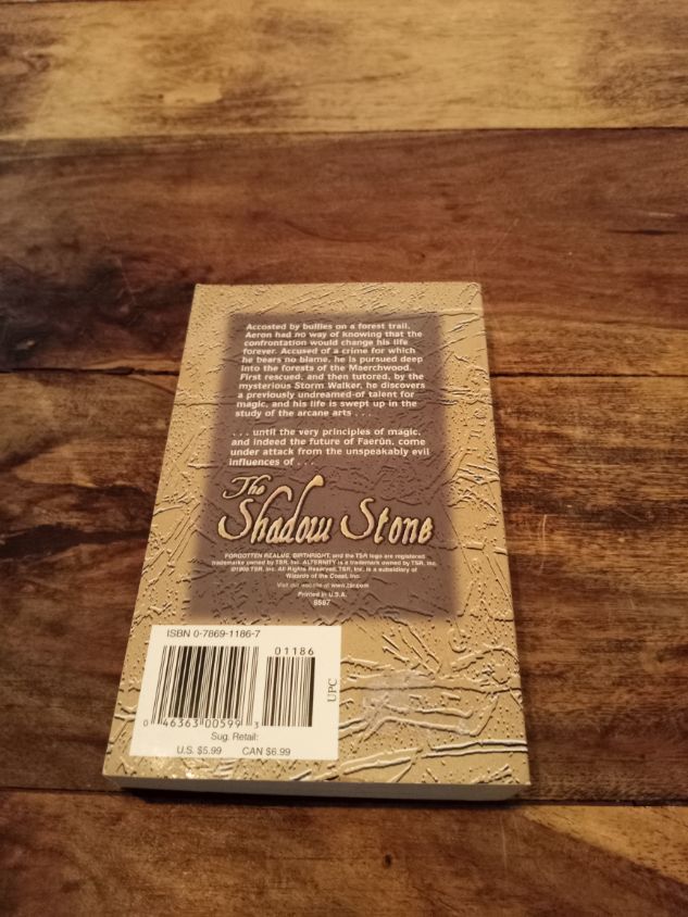 Forgotten Realms The Shadow Stone Wizards of the Coast 1998