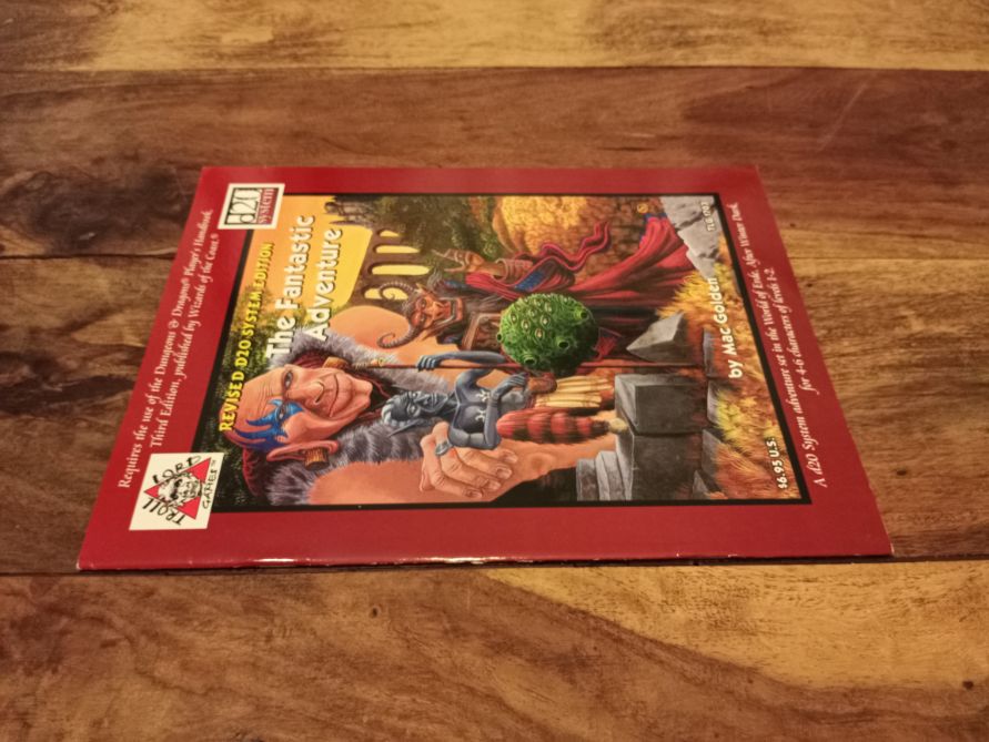 The Fantastic Adventure d20 TLG 1703 Troll Lord Games 2001