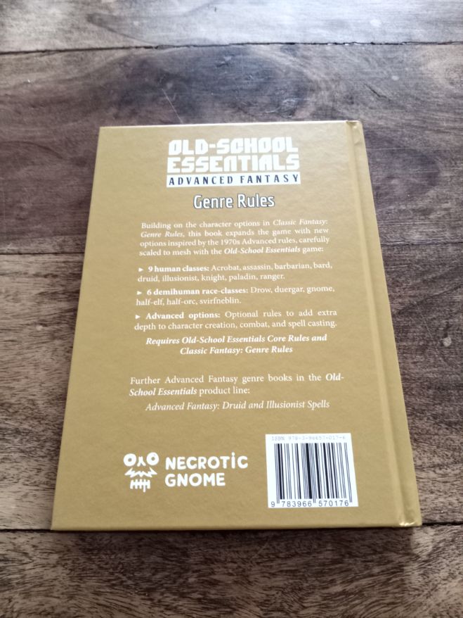 Genre Rules Old-School Essentials NG 0009 Necrotic Gnome 2019