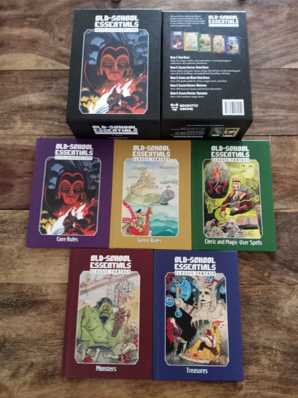 Black Box Set Old-School Essentials Retro Adventure Game