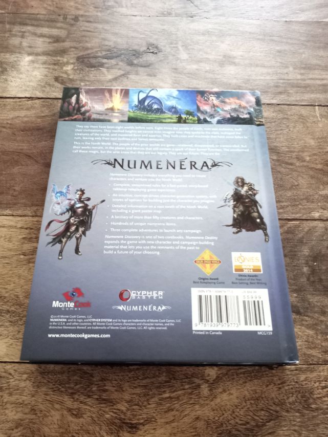 Numenera Discovery MCG 159 Monte Cook Games 2018