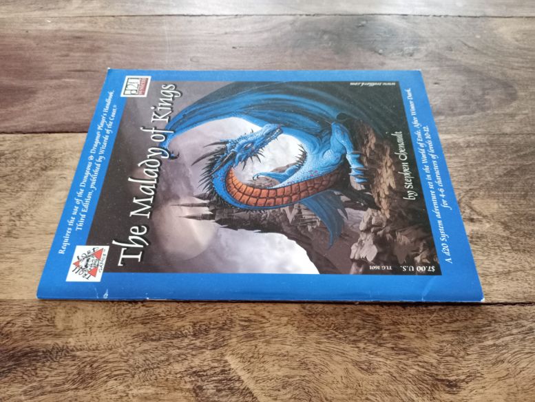 The Malady of Kings d20 TLG 1601 Troll Lord Games 2001