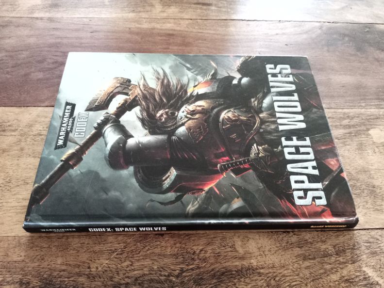 Warhammer 40K Codex Space Wolves Codex 8th Edition Hard Cover