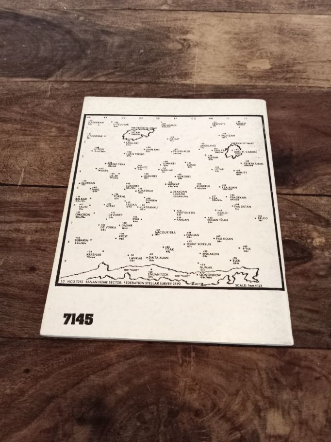 Space Opera Star Sector Atlas #5 The United Ranan Worlds Fantasy Games Unlimited 1985