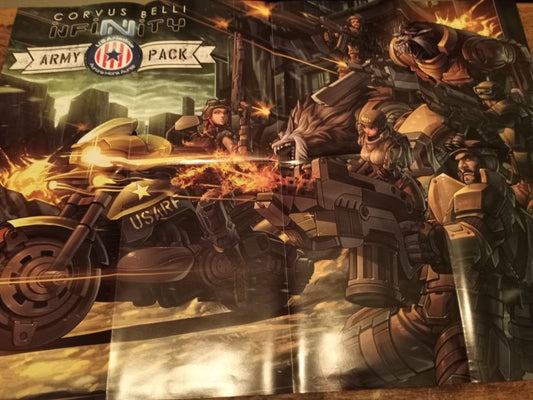 Infinity Corvus Belli Ariadna Sectorial Terrain Gaming Mat