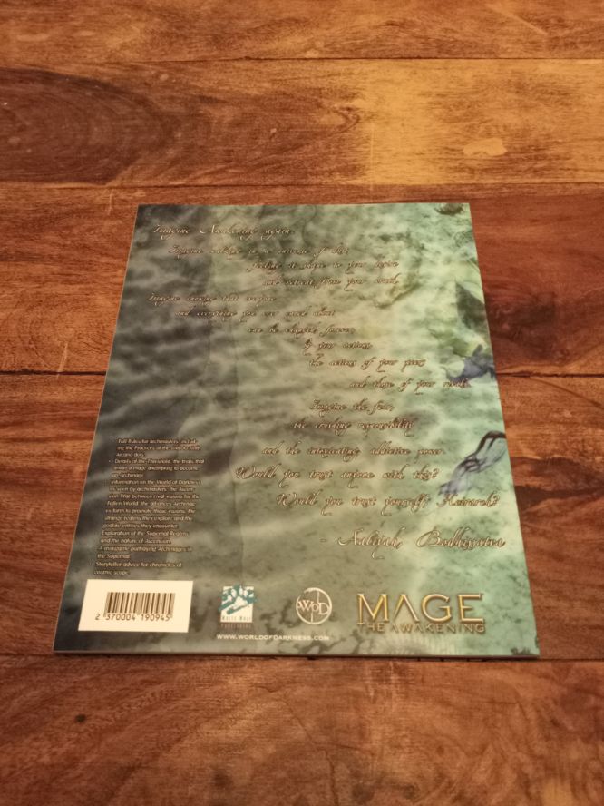 Mage the Awakening Imperial Mysteries World of Darkness White Wolf 2012