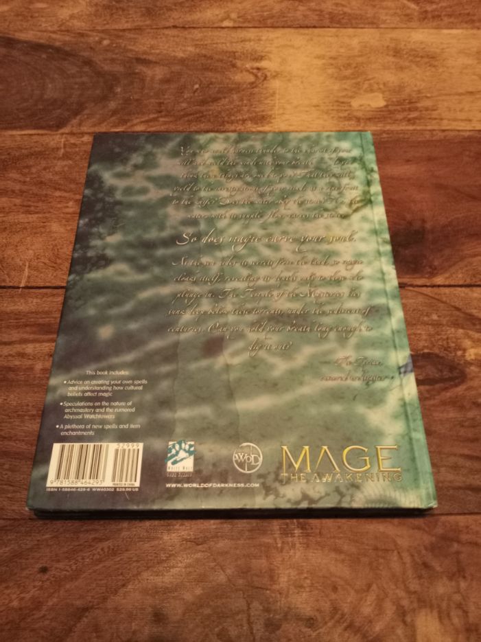 Mage The Awakening Tome of the Mysteries WW 40302 White Wolf 2006